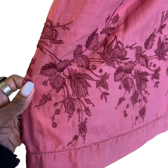 Free People Romantics Embroidered dress women’s size 4 - Picture 6 of 10